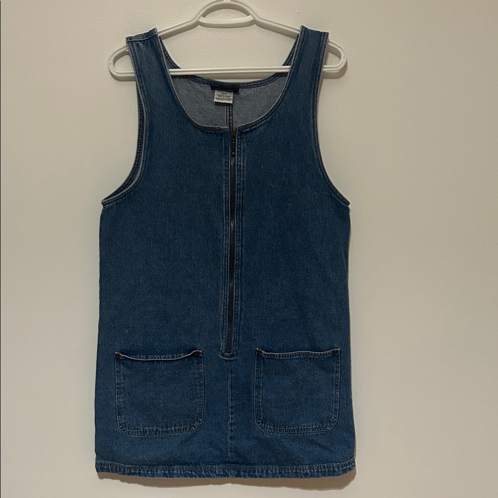 Cabin Creek Blue Denim Sleeveless Dress